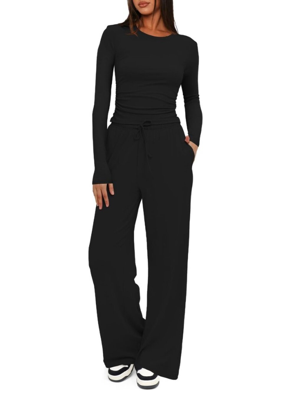Women's 2 Piece Matching Lounge Sets 2026 Fall Casual Outfits